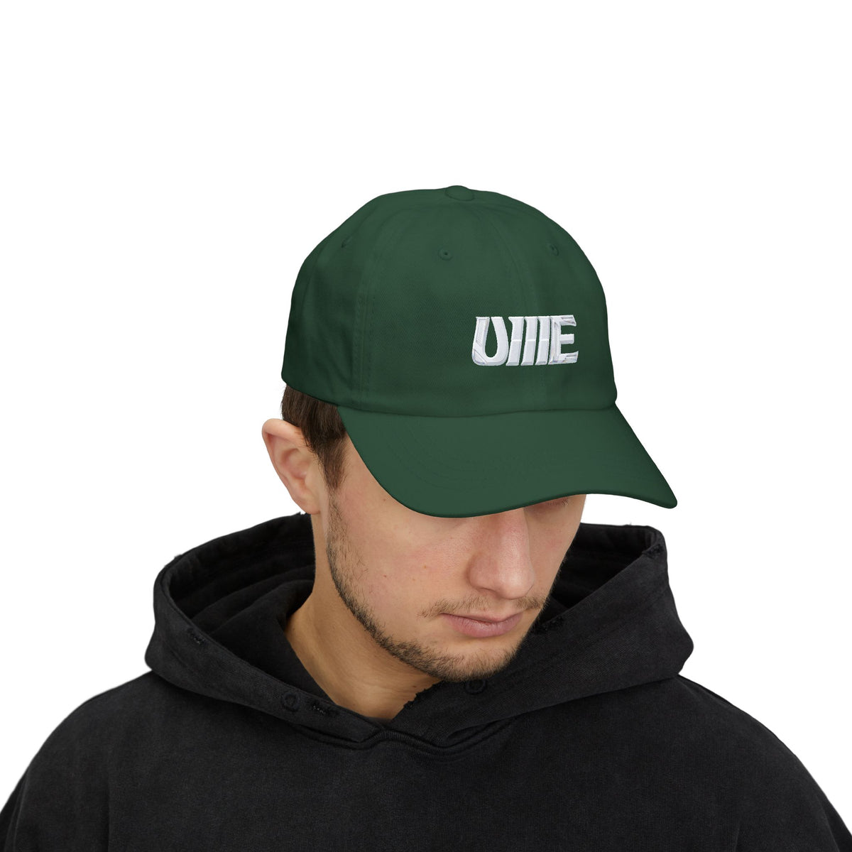 Classic Dad Cap — Multi-Color "ONE" Embroidered Baseball Hat