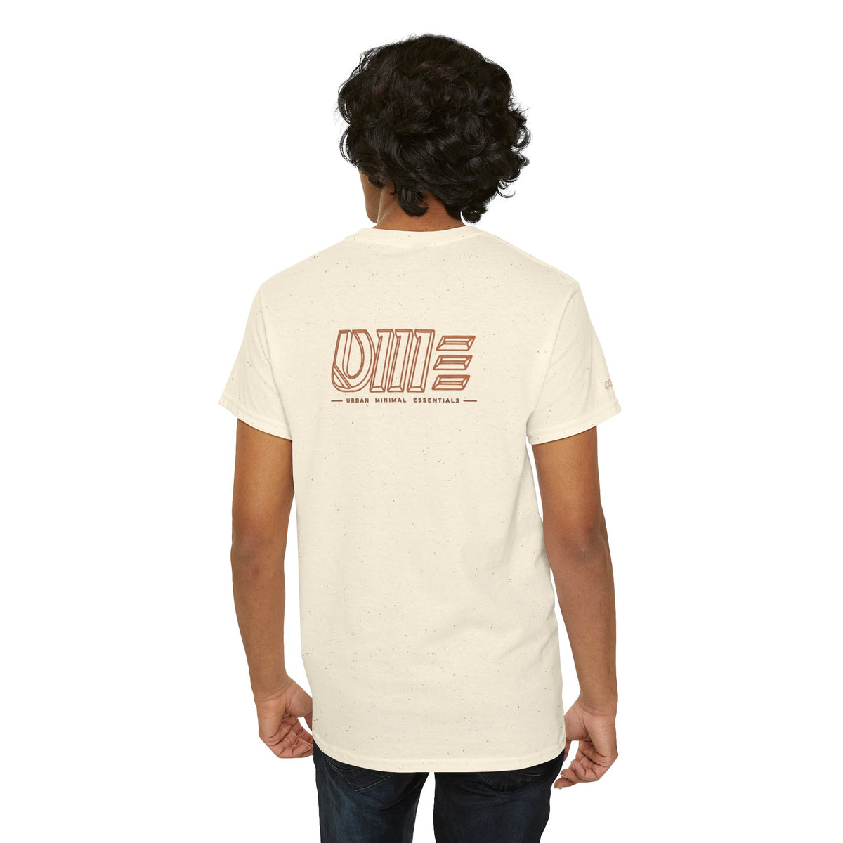 Retro Stripe UME Logo T-Shirt — White, Natural & More Colors