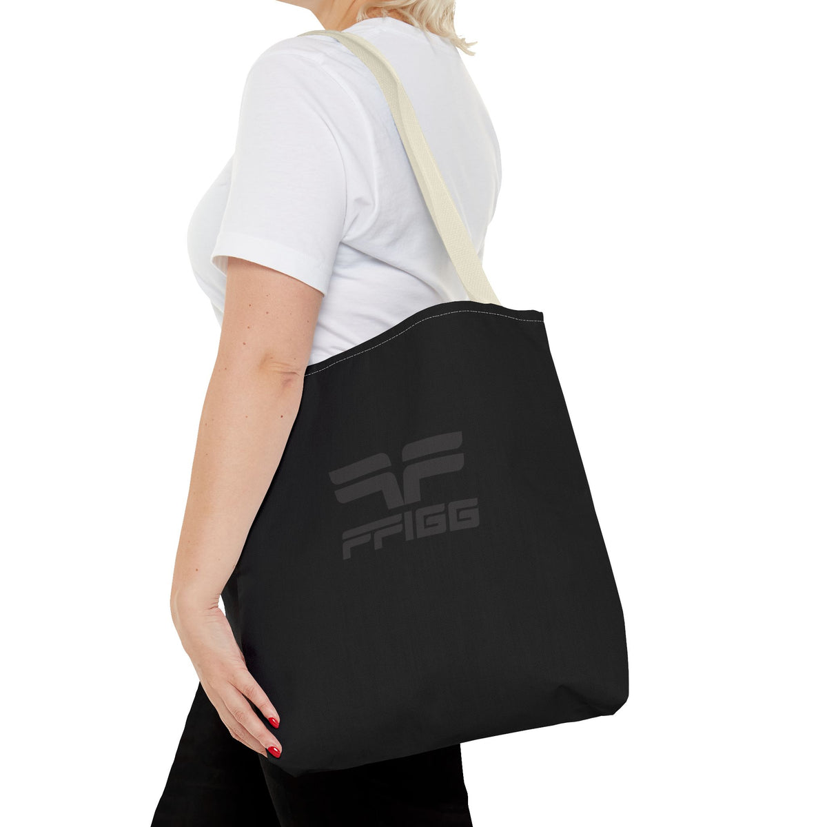 FIG Logo Tote Bag — Black