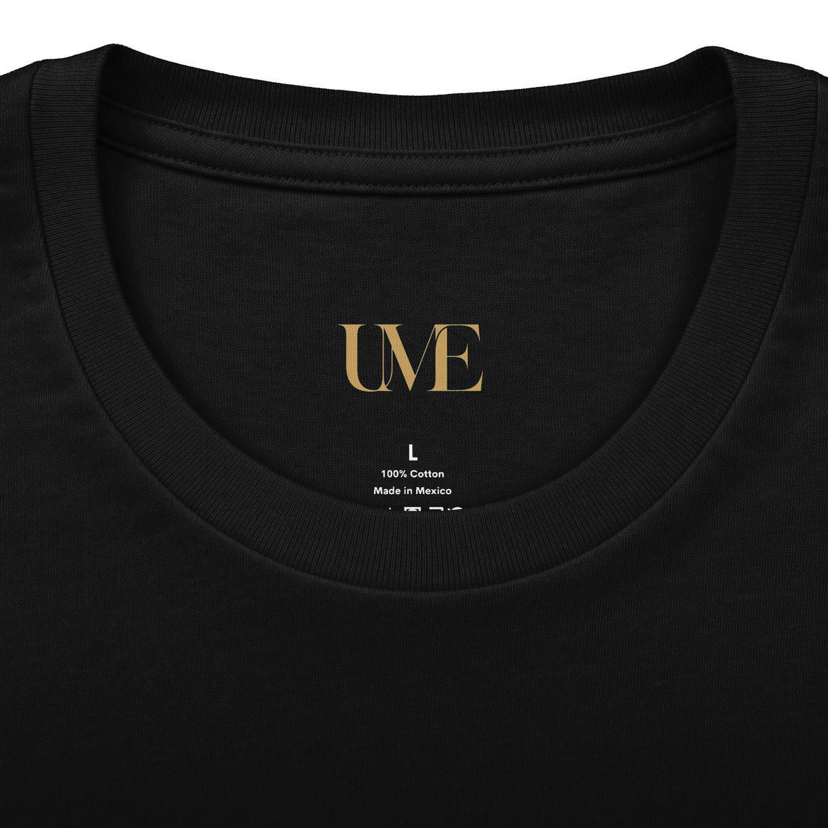 UME Minimalist Cotton Crew Tee — Black, White & More