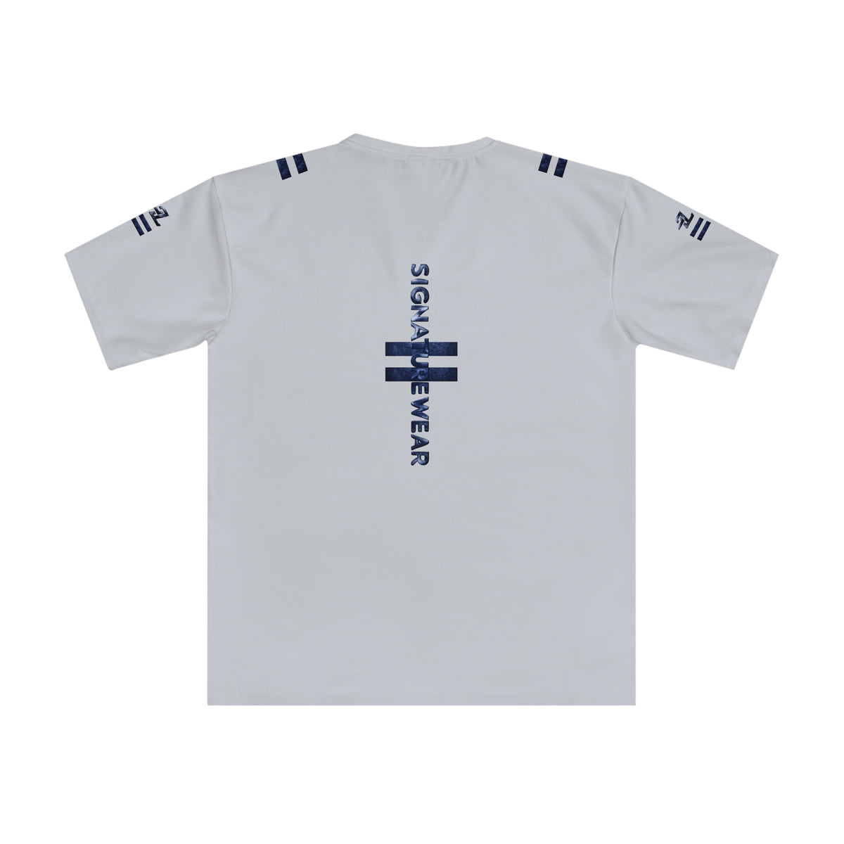 Men's Loose T-Shirt — Nautical Signal Wear Graphic Tee in Grey