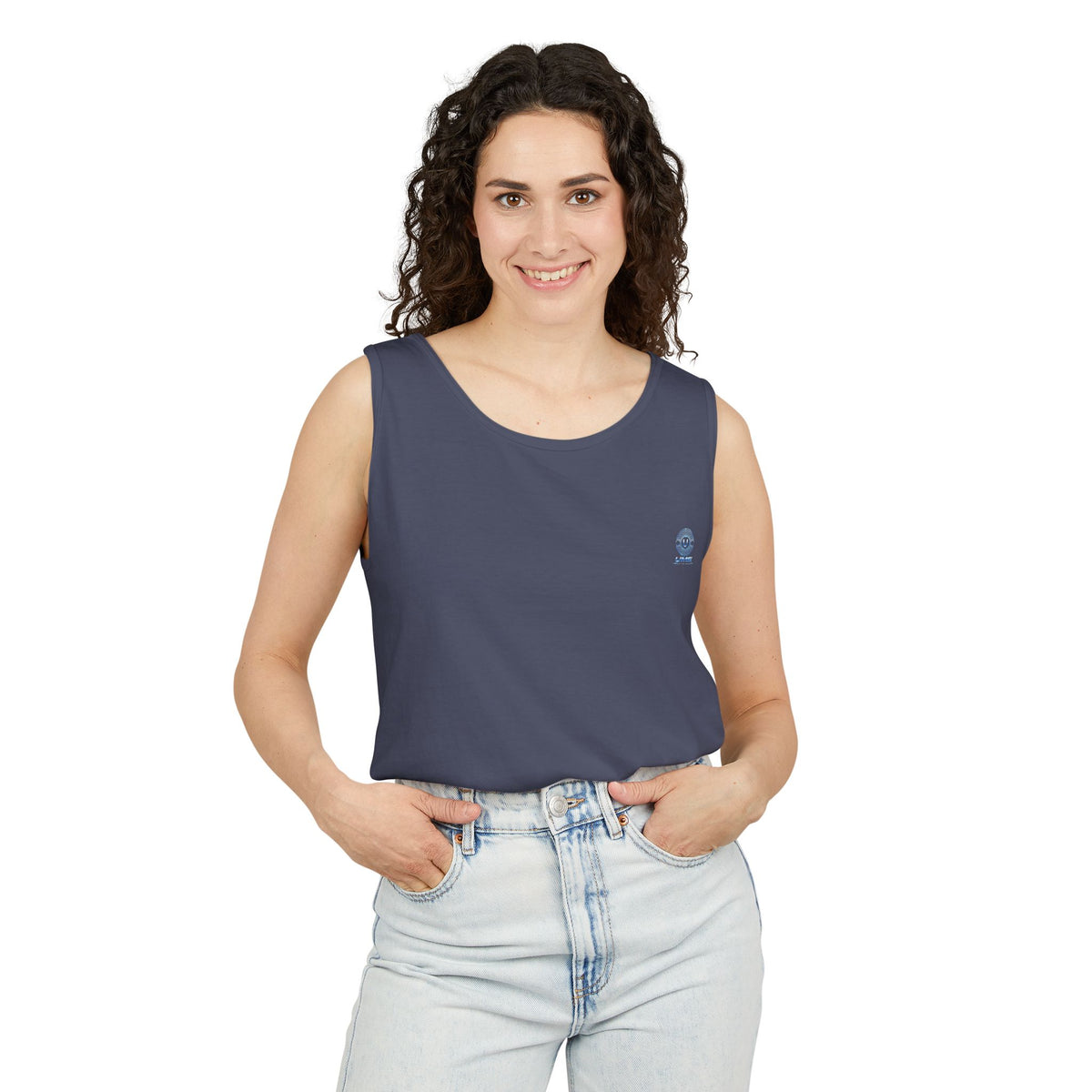 Garment-Dyed Tank Top — UME Activewear Logo