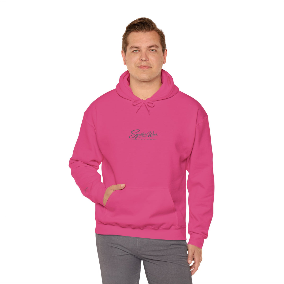 Shark Logo Hoodie — "Signature Wear" Graphic Pullover | White, Black & More