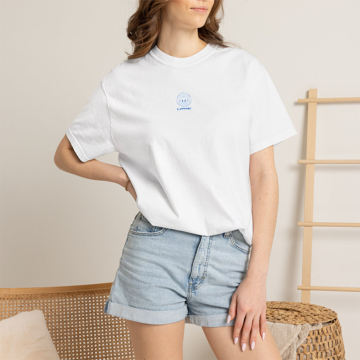 Garment-Dyed Heavyweight Tee — UME Activewear Logo