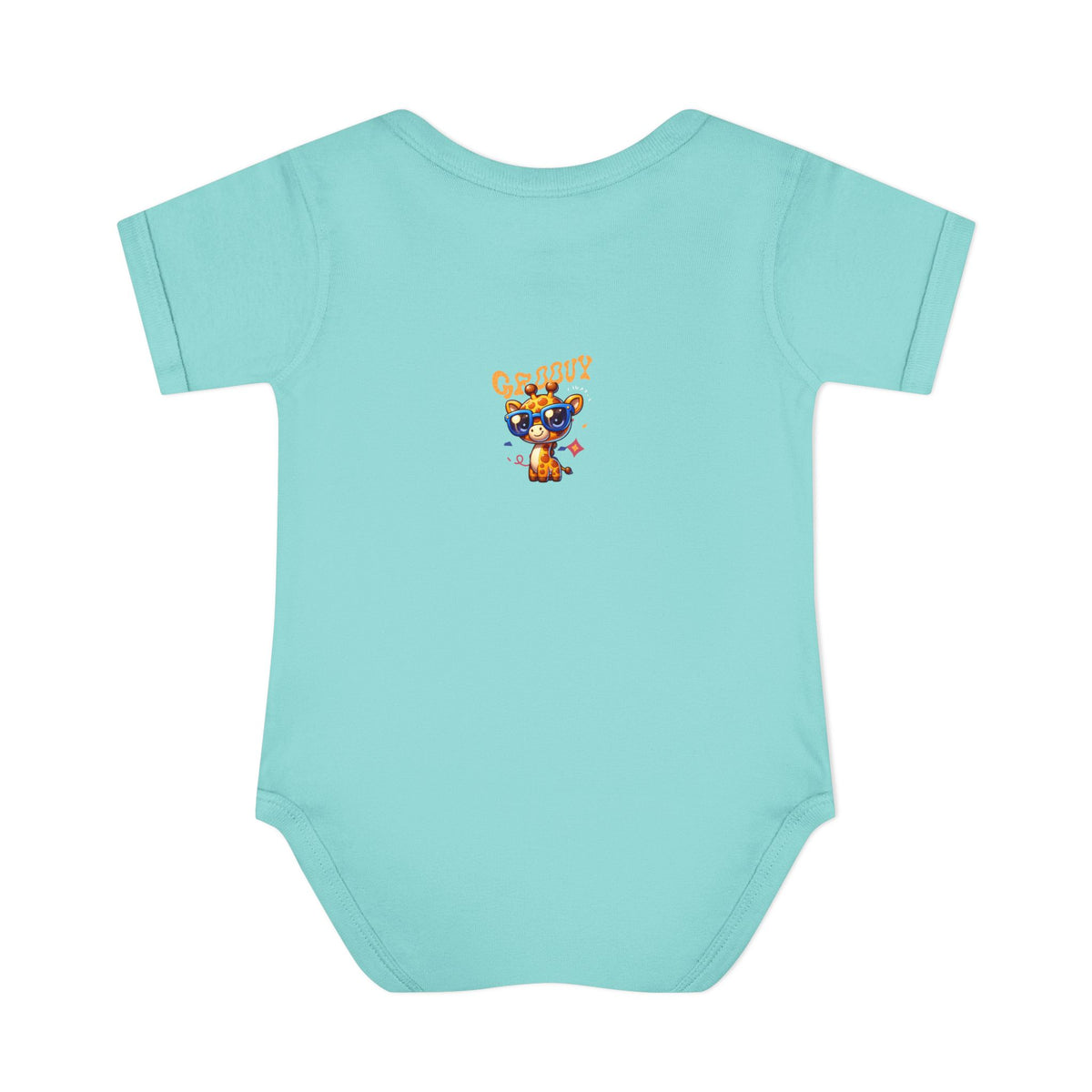 Giraffe Sunglasses Baby Bodysuit — Cute Infant Onesie