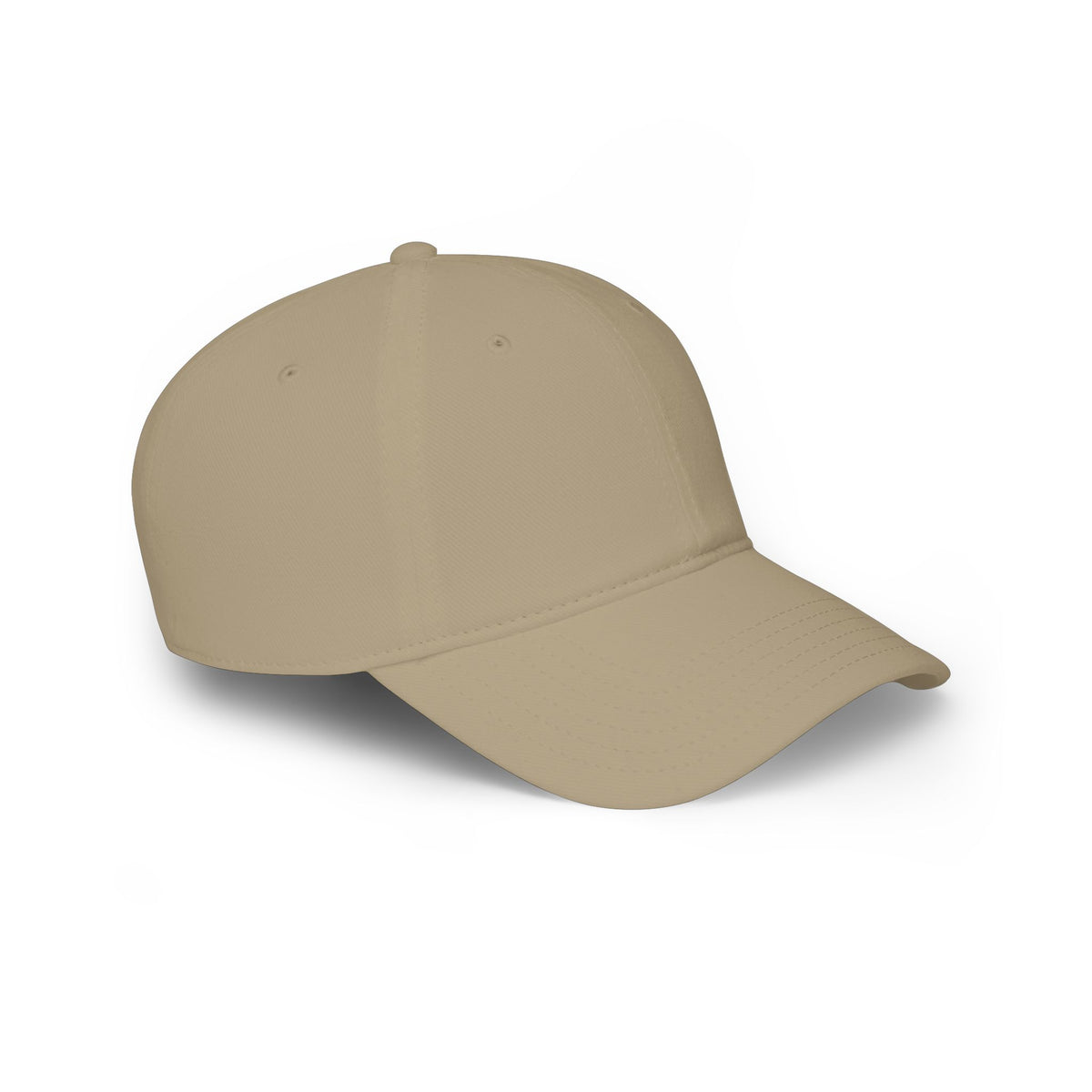 Low-Profile Cotton Baseball Cap — Multi-Color Embroidered Hat