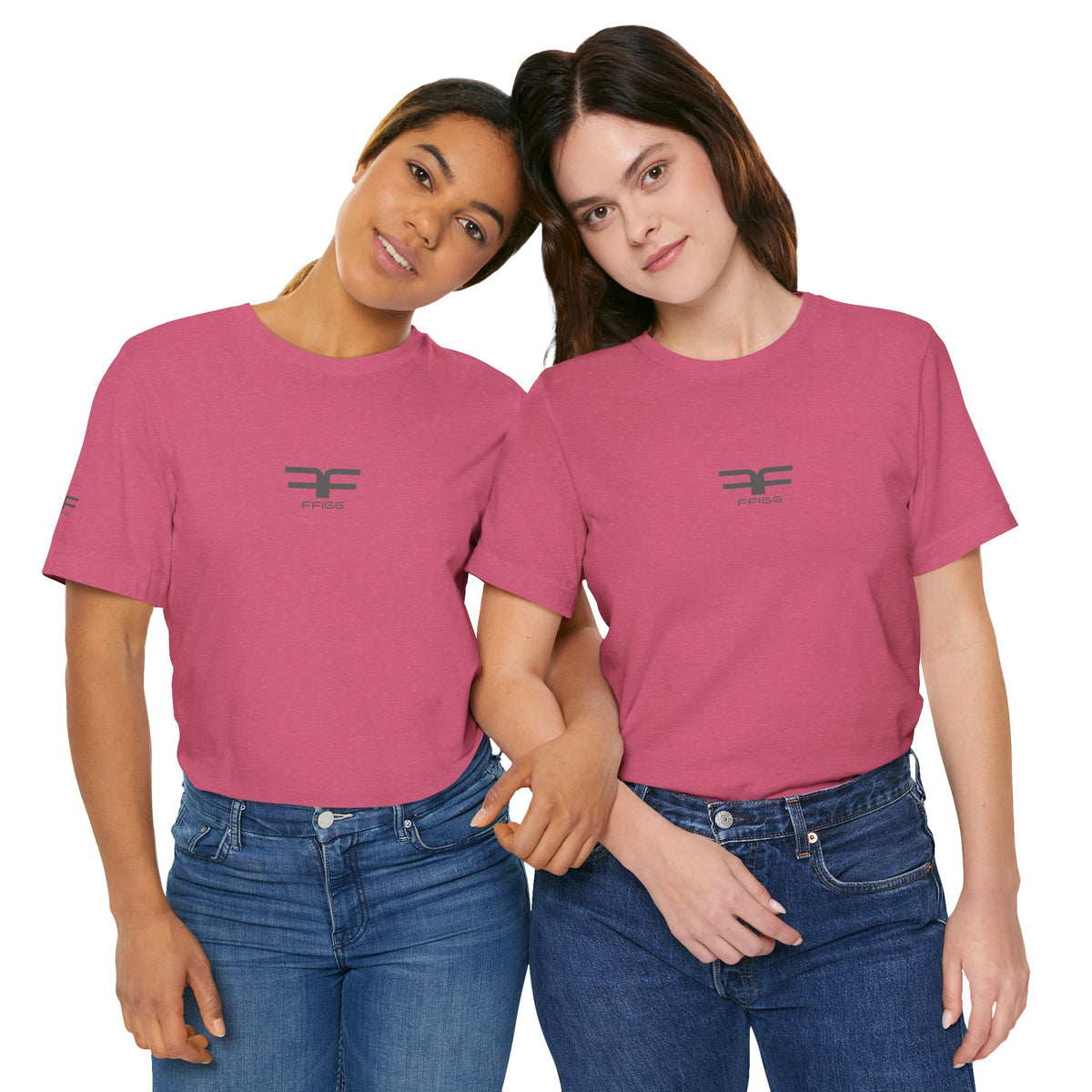 FFiGG Minimalist Logo T-Shirt — Black, White & More