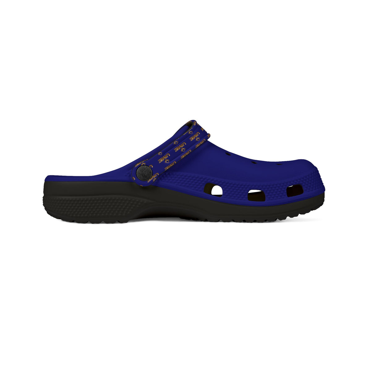 Navy All-Over Print EVA Foam Clogs — Slip-On Shoes