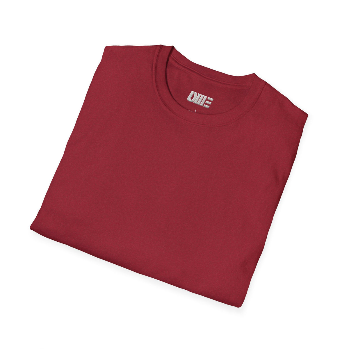 Minimalist Tiny Logo T-Shirt — Navy, White & More Base Colors
