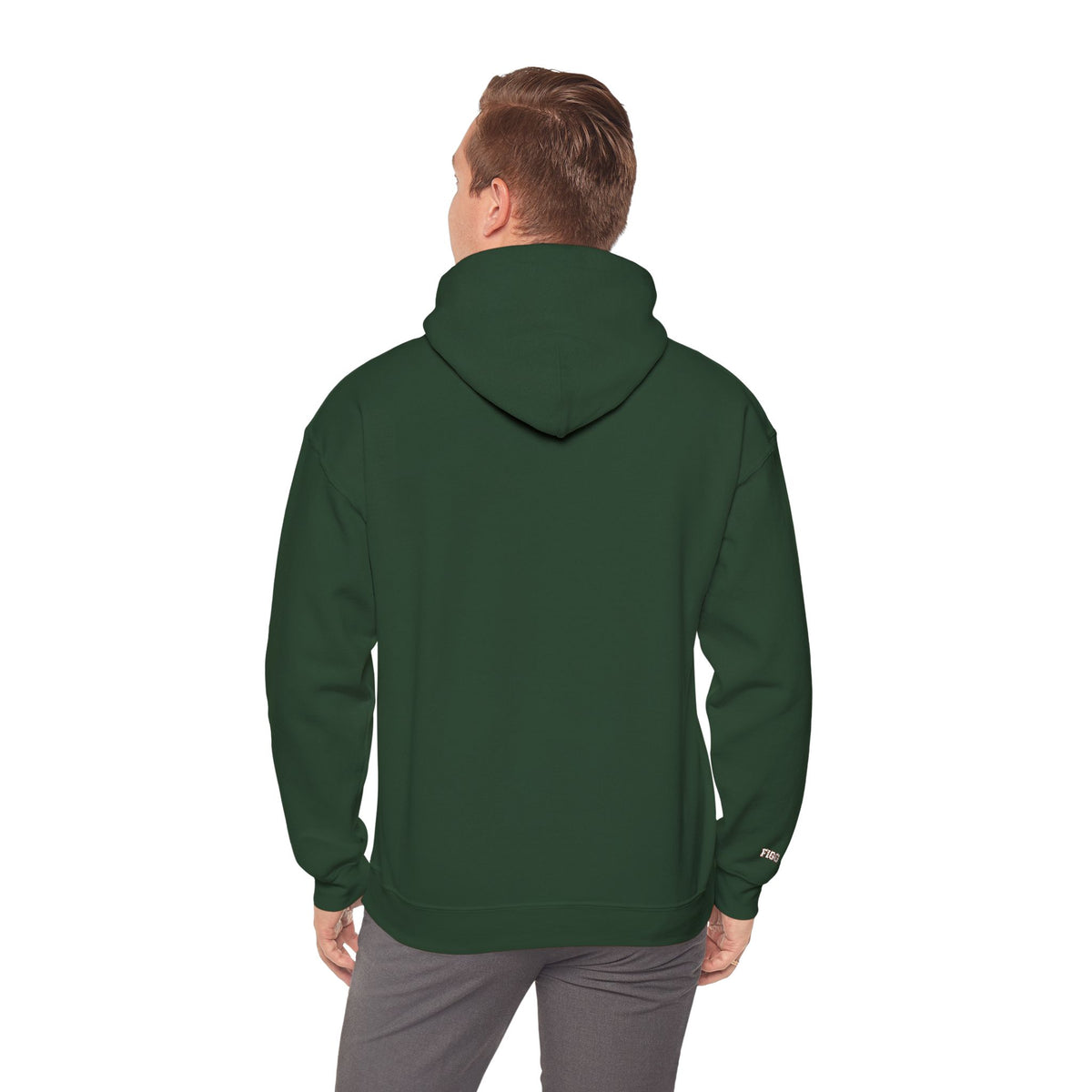 FFiGG Embroidered Varsity Hoodie — White, Black, Grey & More Colors