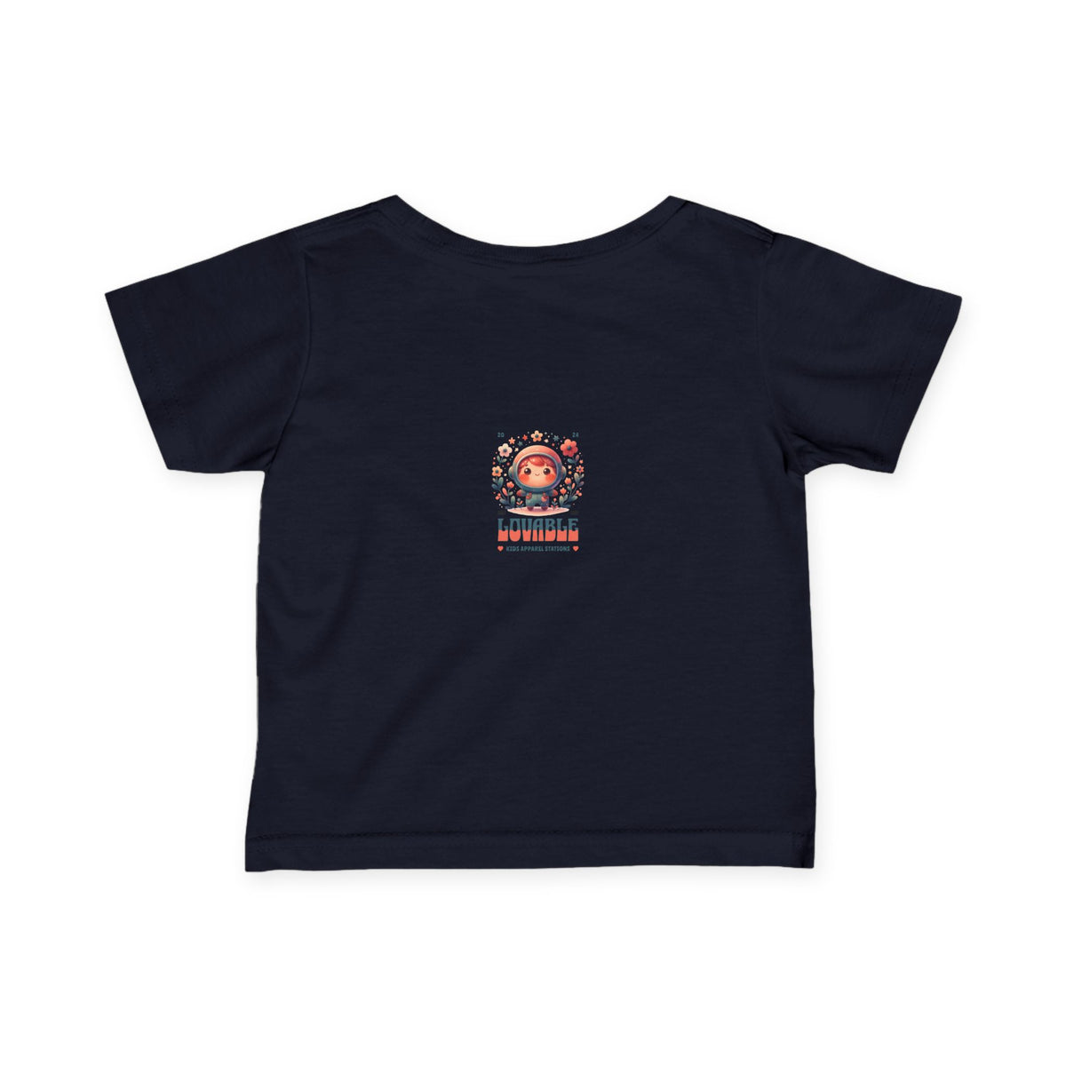 Lovable Astronaut Infant Tee — Cute Space Baby Graphic Baby Shirt