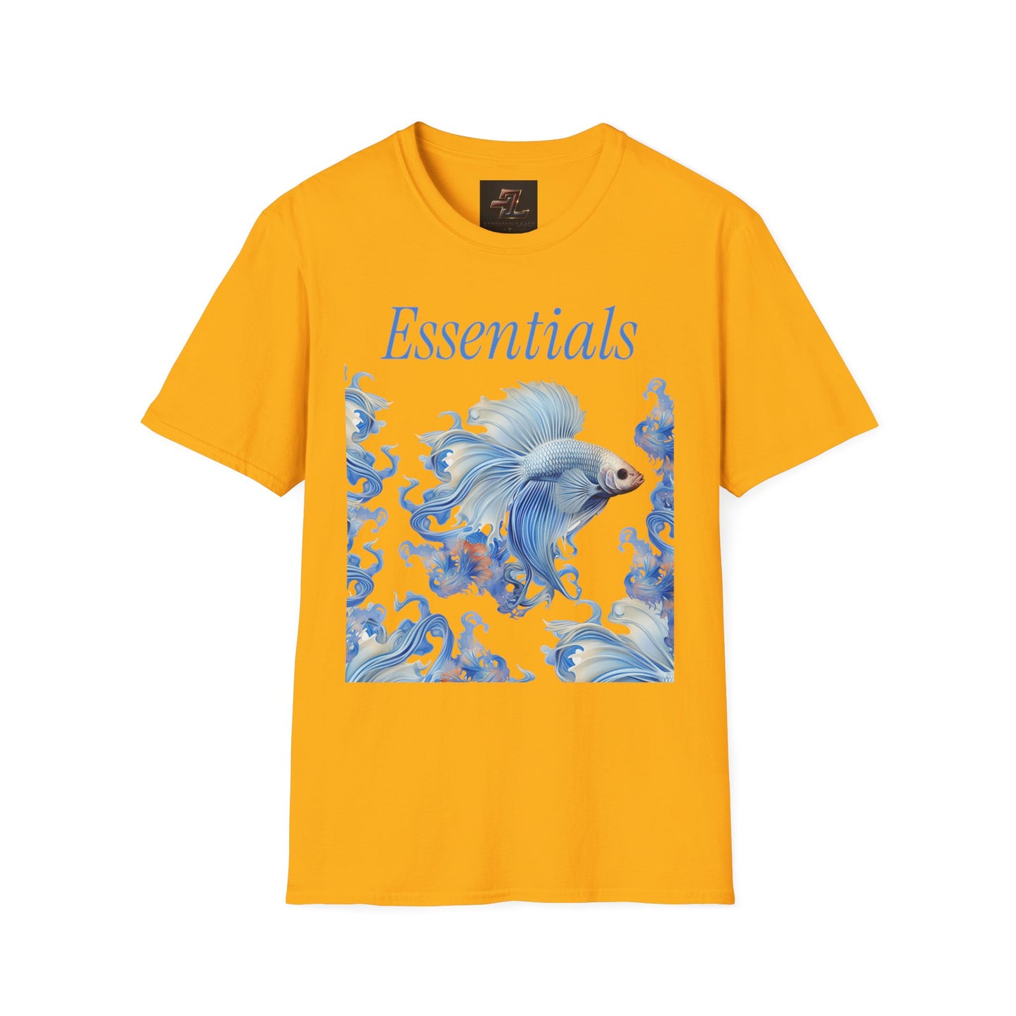 Essentials Betta Fish Graphic Tee — Softstyle Unisex T-Shirt