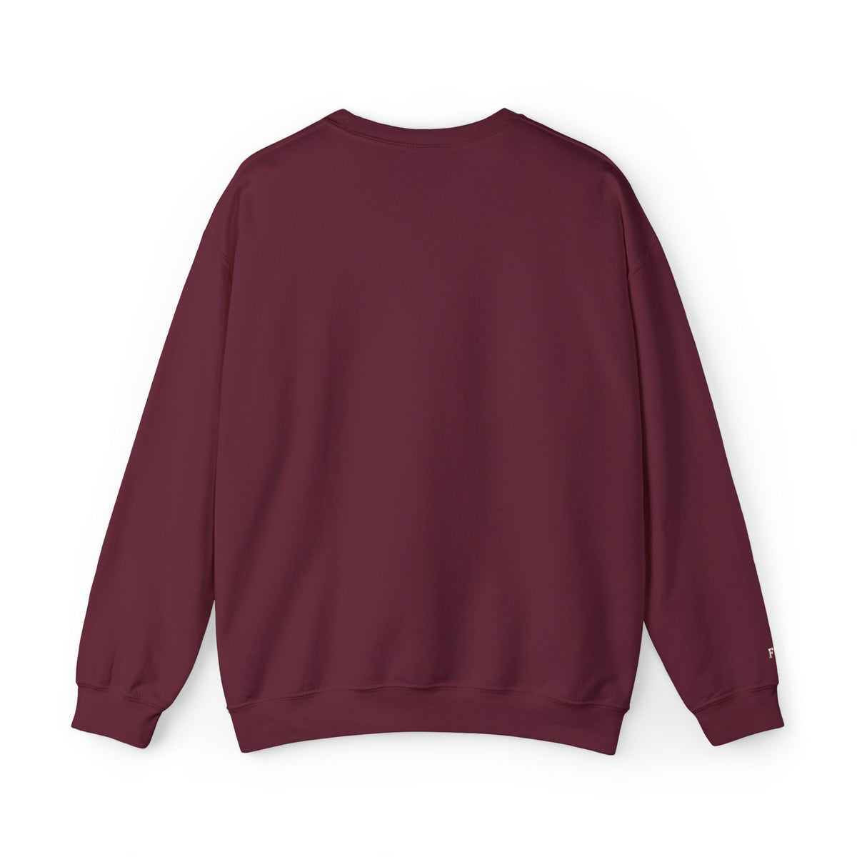 FFiGG Embroidered Collegiate Crewneck — Sport Grey, Black & More Colors