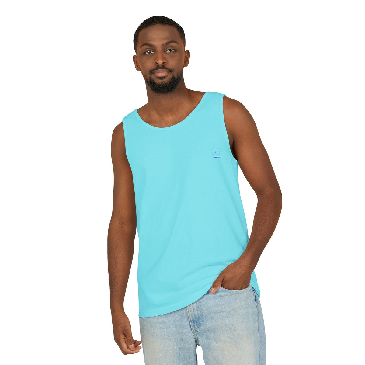 Garment-Dyed Tank Top — UME Activewear Logo