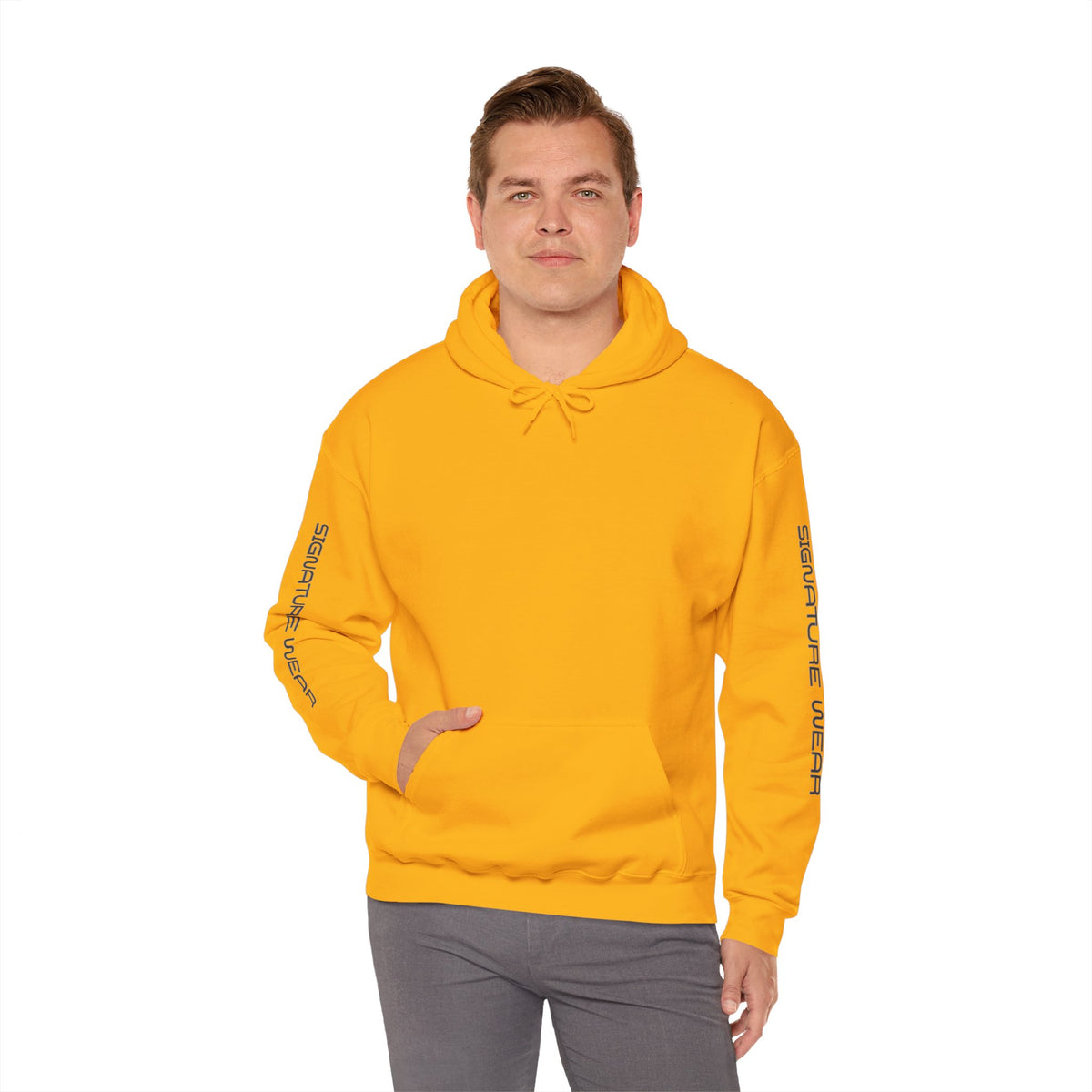 Signature Wear Graphic Hoodie — White, Black, Sand & More