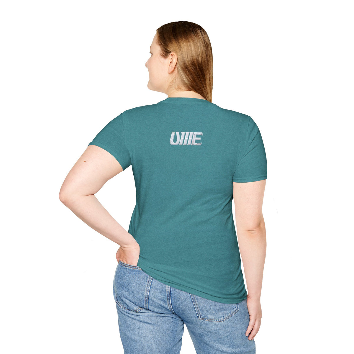 UME Retro Logo T‑Shirt — Multi-Color Minimal Sporty Graphic Tee