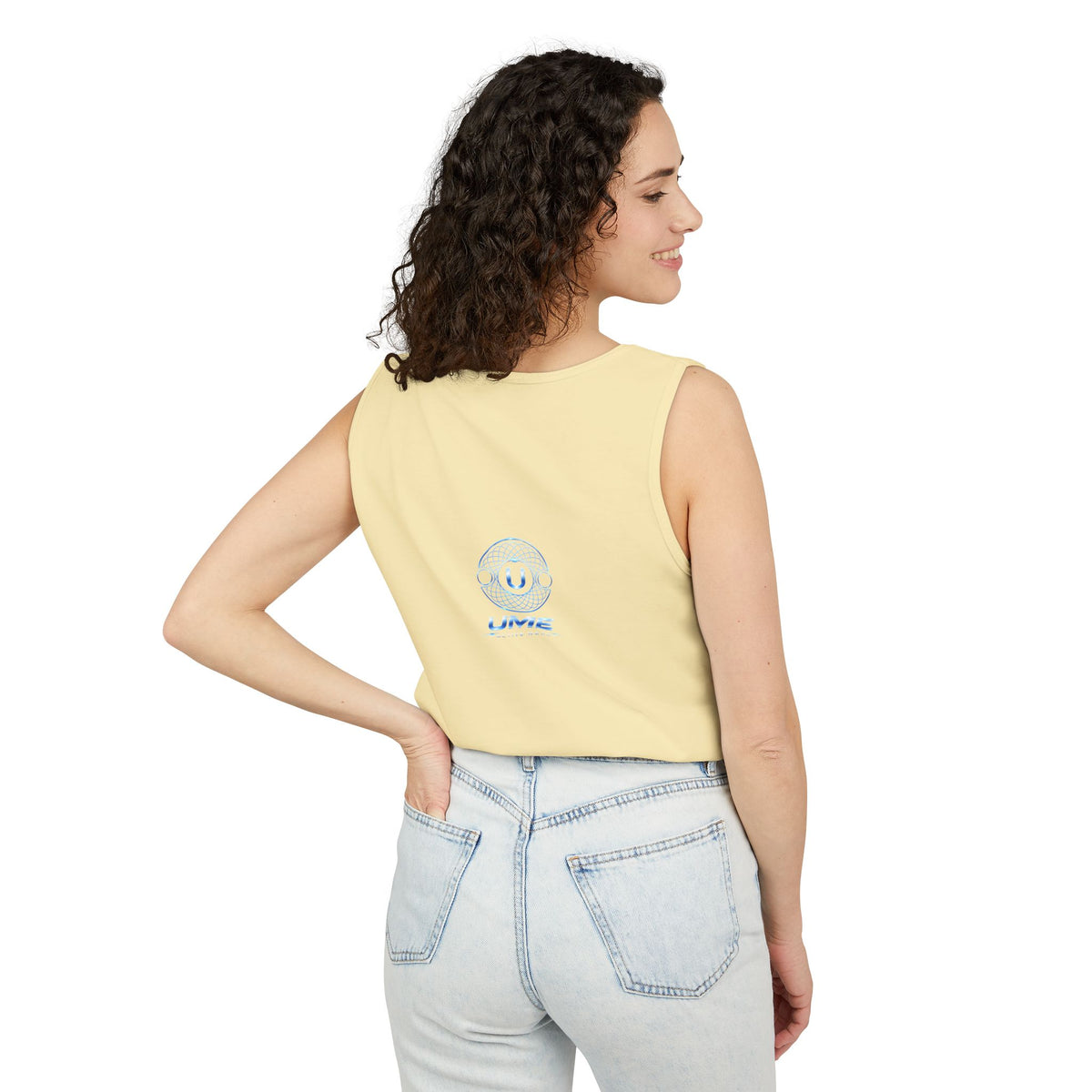 Garment-Dyed Tank Top — UME Activewear Logo