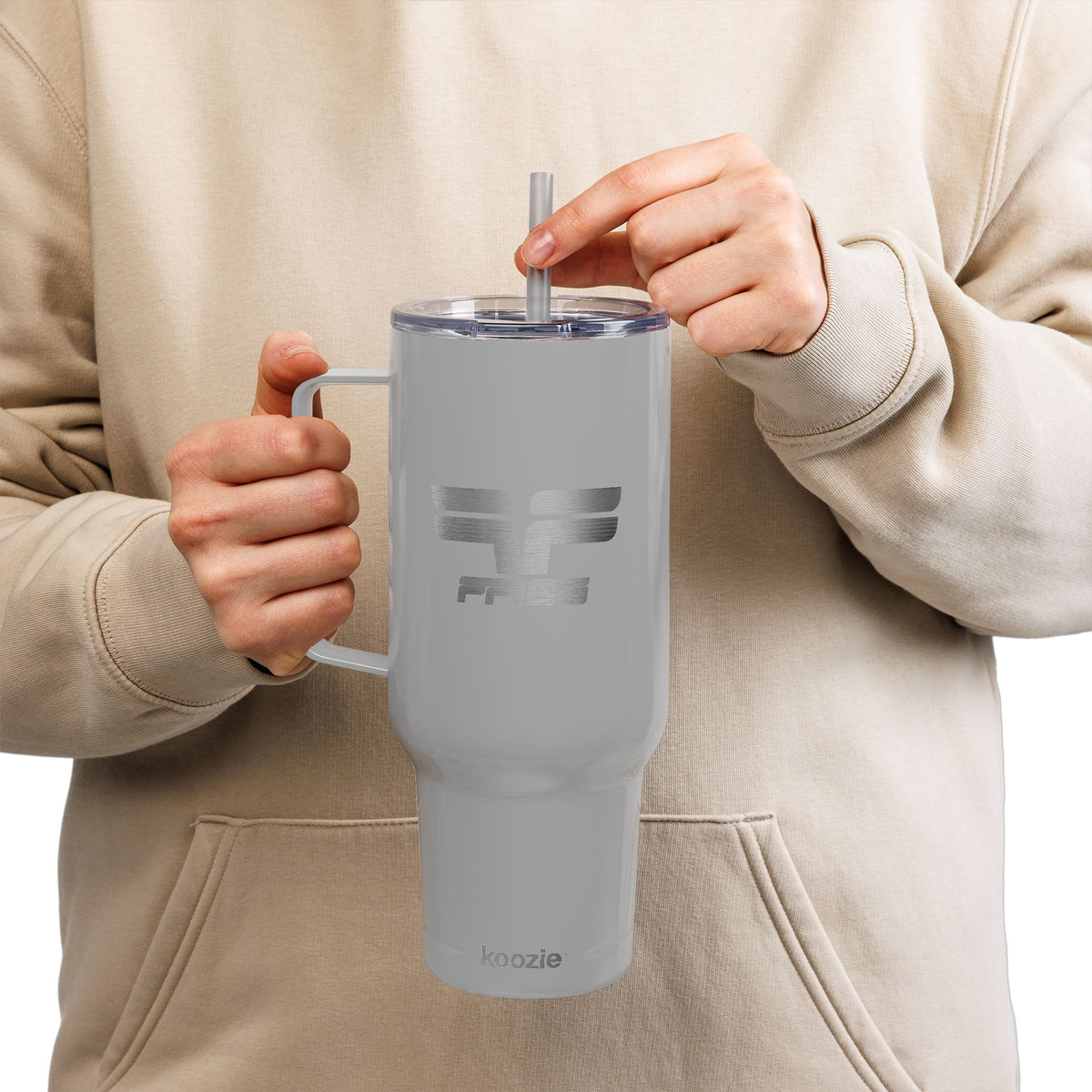 40oz Insulated Tumbler with Lid and Straw