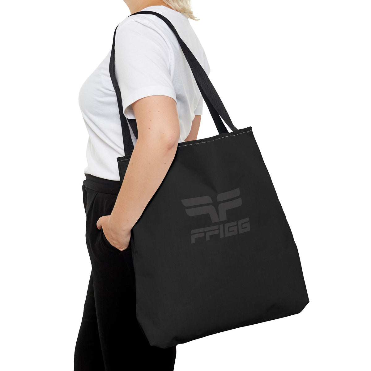 FIG Logo Tote Bag — Black