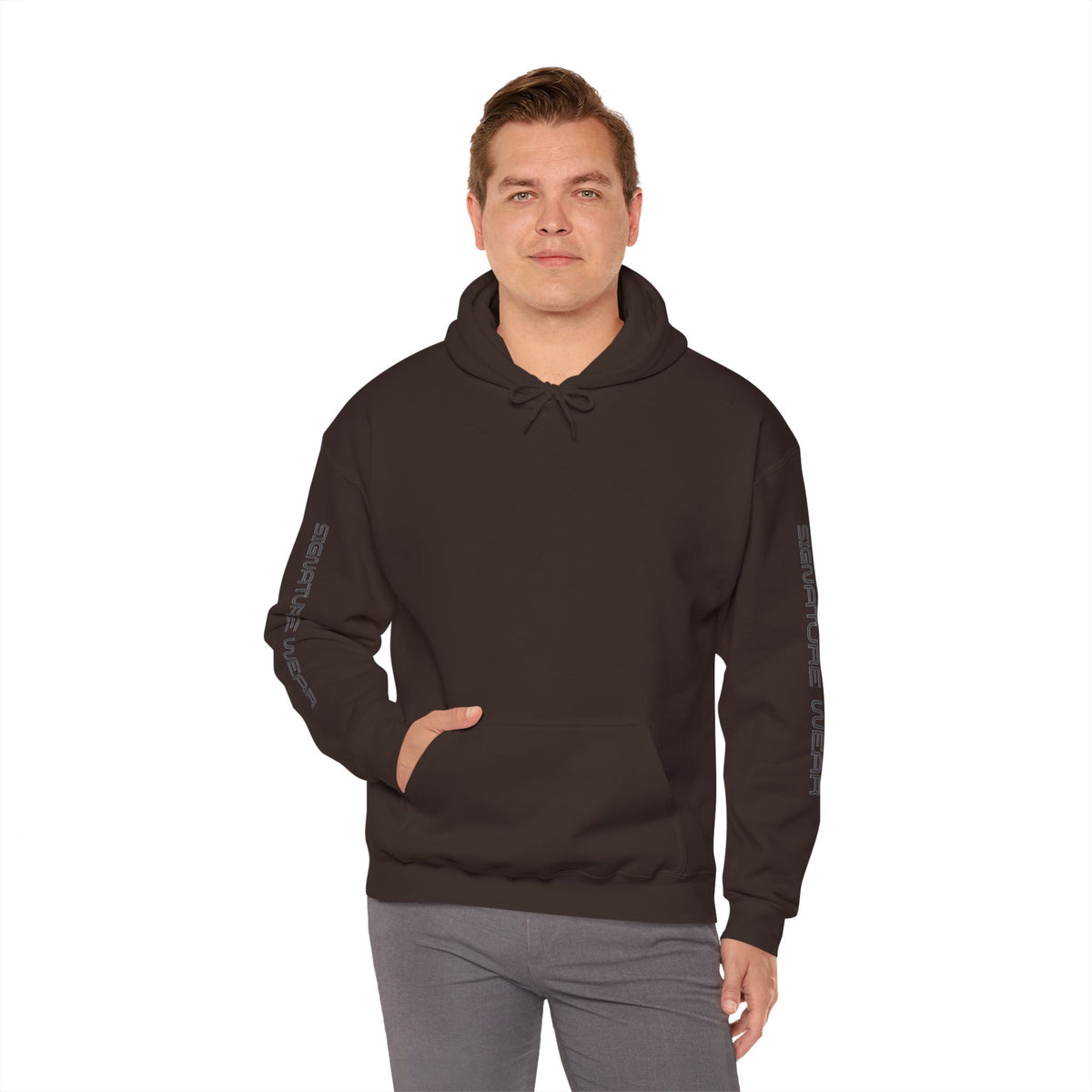 Signature Wear Graphic Hoodie — White, Black, Sand & More