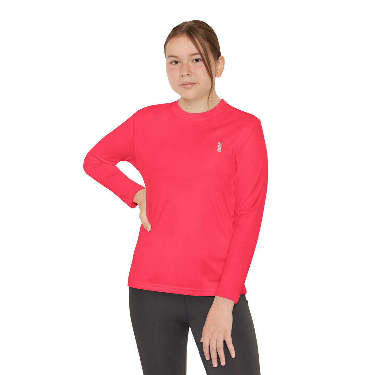Youth Long-Sleeve Performance Tee — Multi-Color Athletic Top