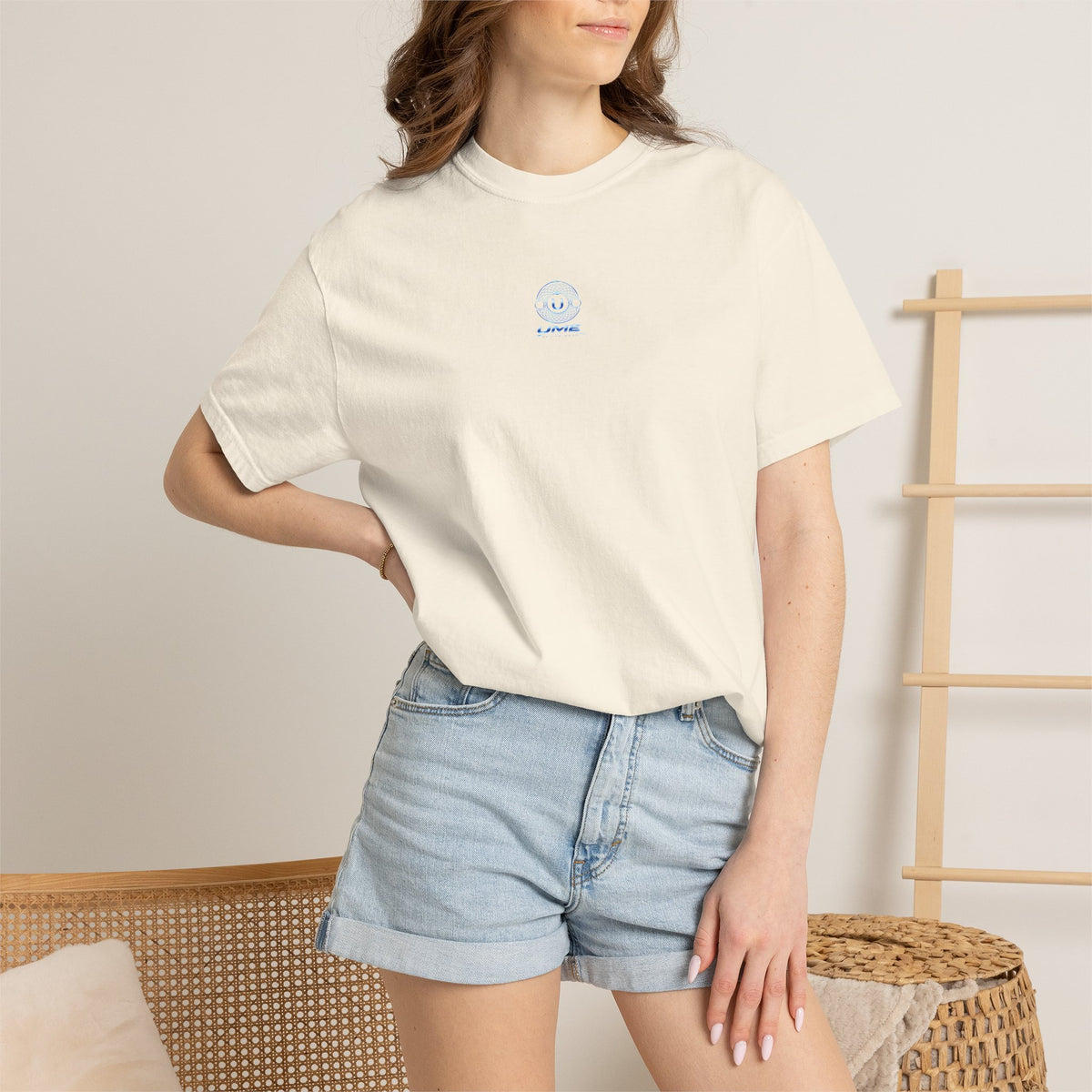 Garment-Dyed Heavyweight Tee — UME Activewear Logo