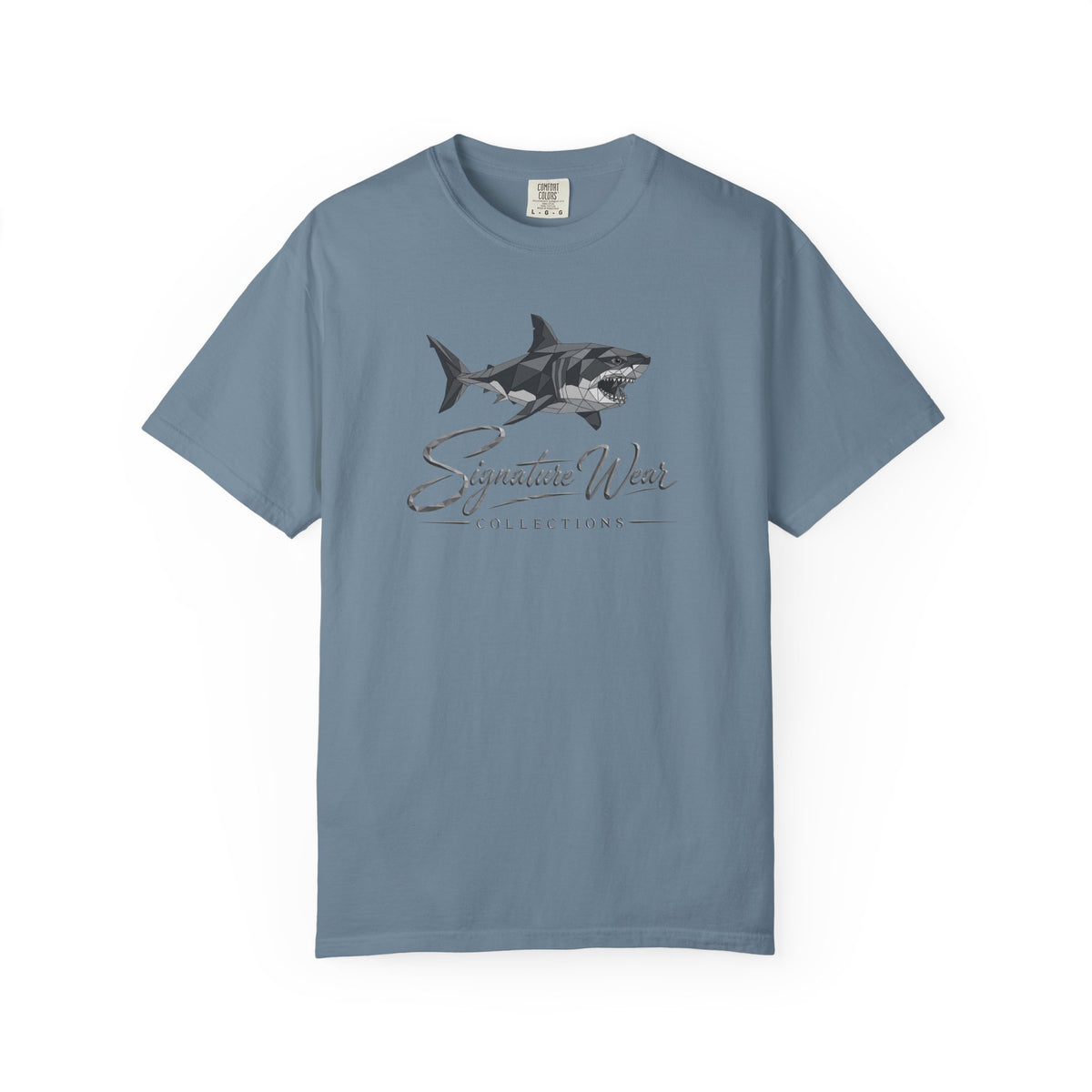 Signature Wear Shark Graphic T-Shirt — White, Black & More Colors