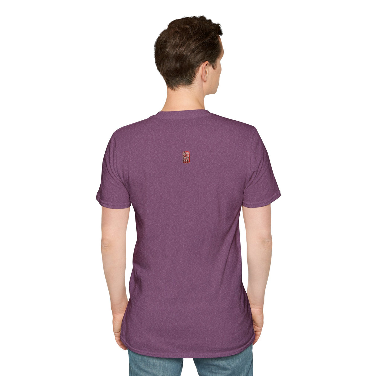 Minimalist Tiny Logo T-Shirt — Navy, White & More Base Colors