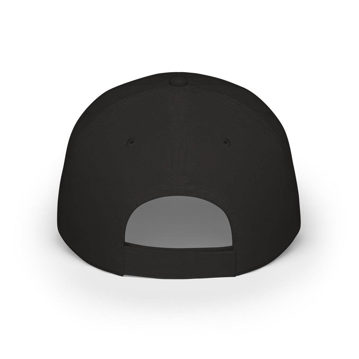 Low-Profile Cotton Baseball Cap — Multi-Color Embroidered Hat