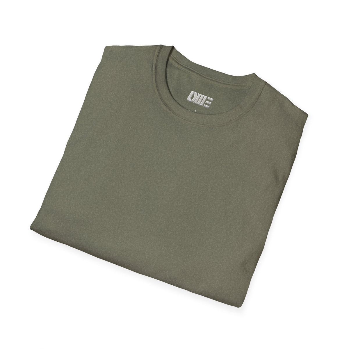 Minimalist Tiny Logo T-Shirt — Navy, White & More Base Colors