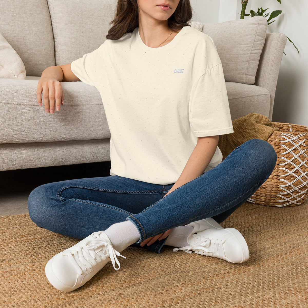 UME Retro Logo T‑Shirt — Multi-Color Minimal Sporty Graphic Tee