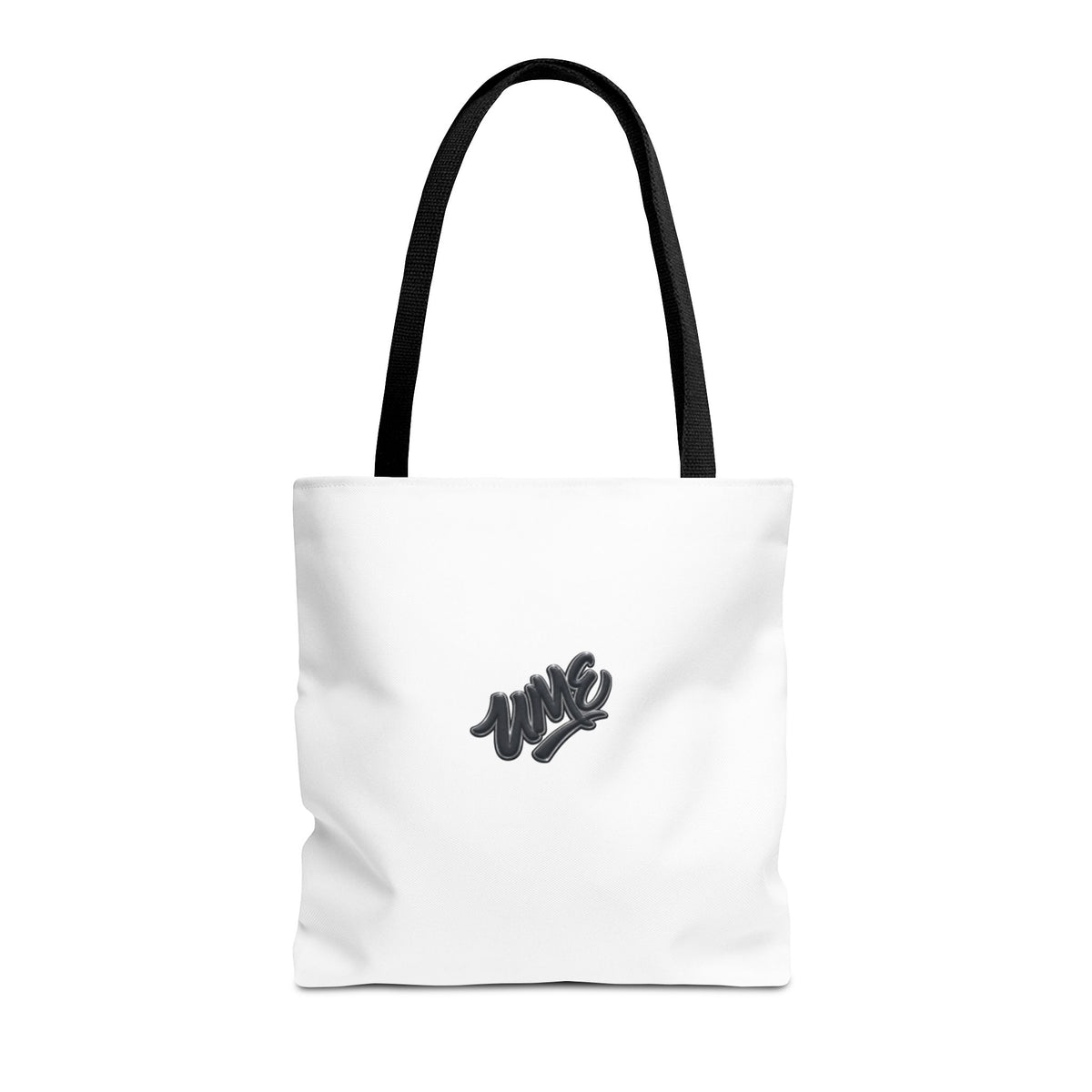 Tote Bag — White UME Black Logo Streetwear Carryall