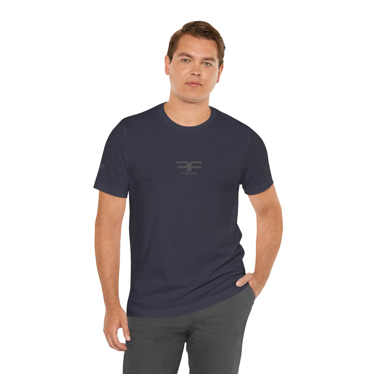 FFiGG Minimalist Logo T-Shirt — Black, White & More