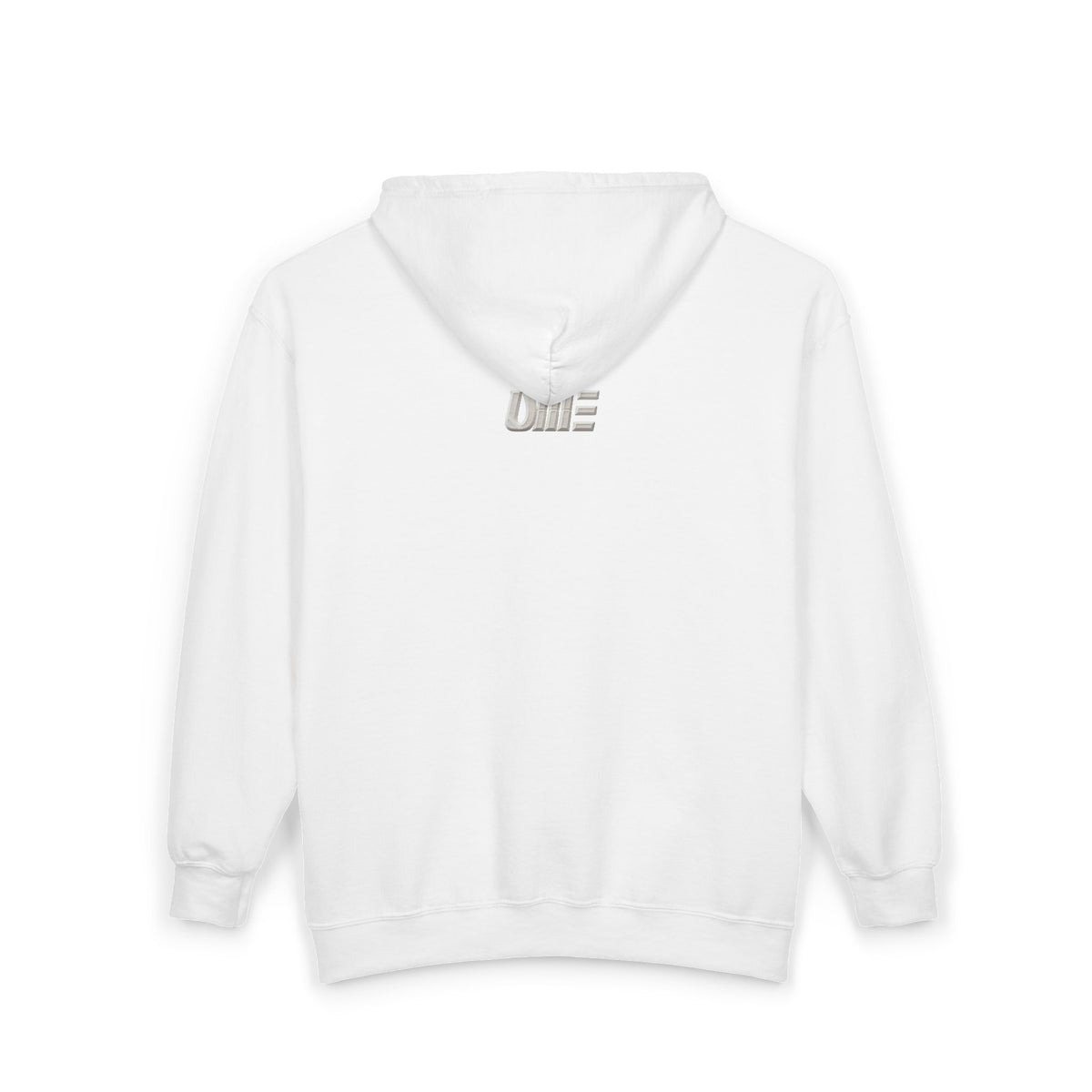 Full-Zip Midweight Hoodie — Multi-Color Minimal Graphic