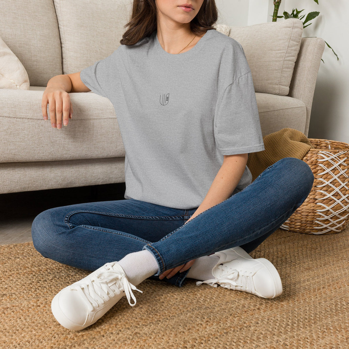 Minimal UME Graphic T-Shirt – Coral Silk & More Colors