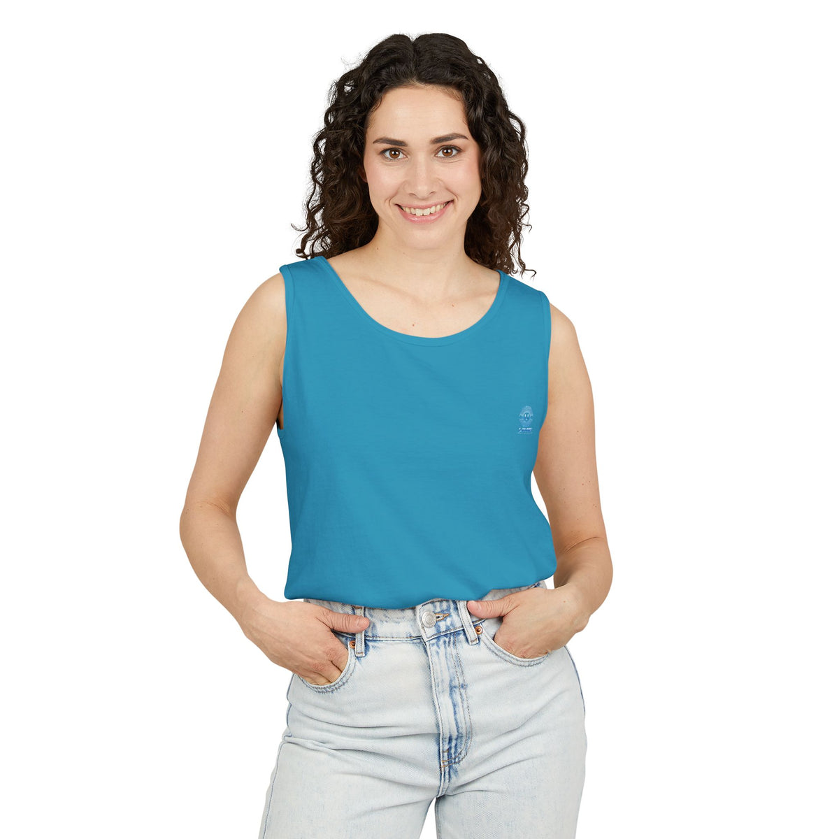 Garment-Dyed Tank Top — UME Activewear Logo