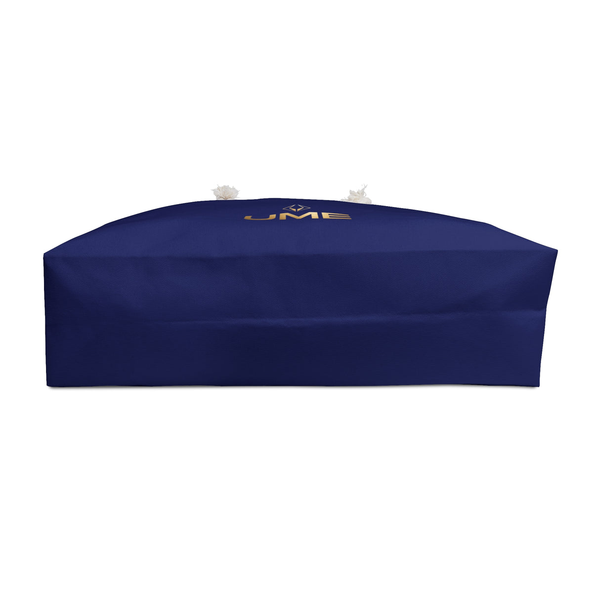 Navy UME Logo Weekender Bag — Luxe Rope Handle Travel Tote