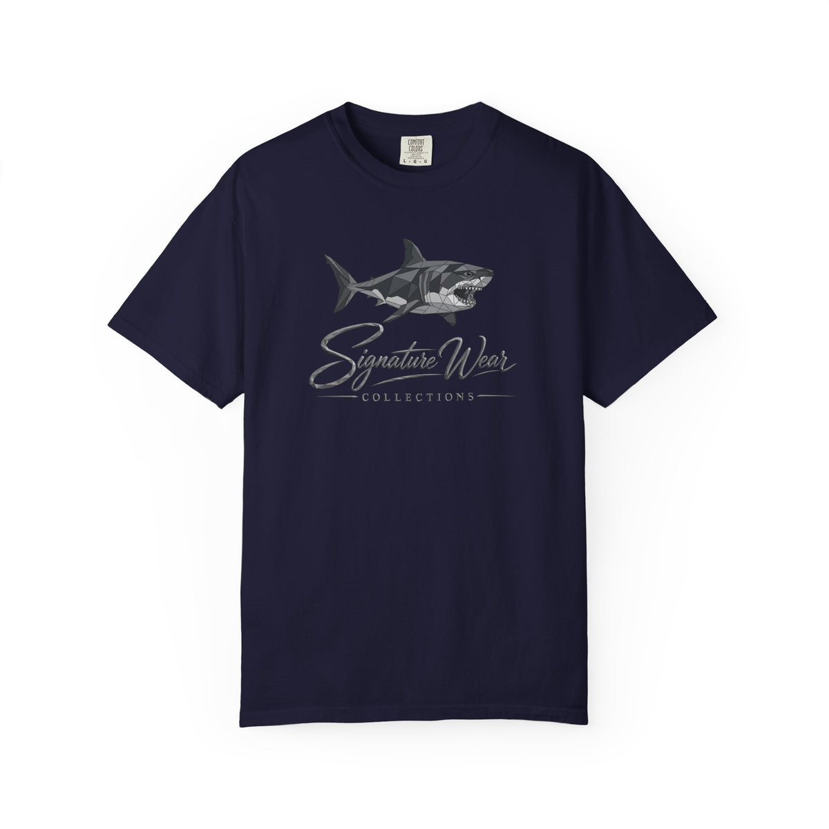 Signature Wear Shark Graphic T-Shirt — White, Black & More Colors