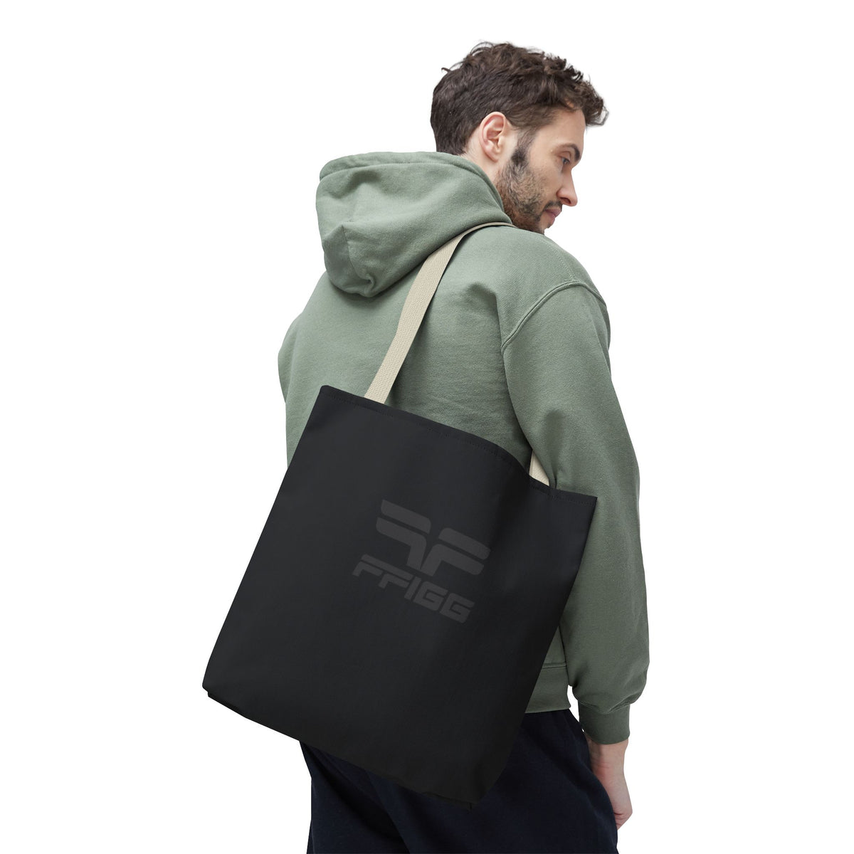FIG Logo Tote Bag — Black