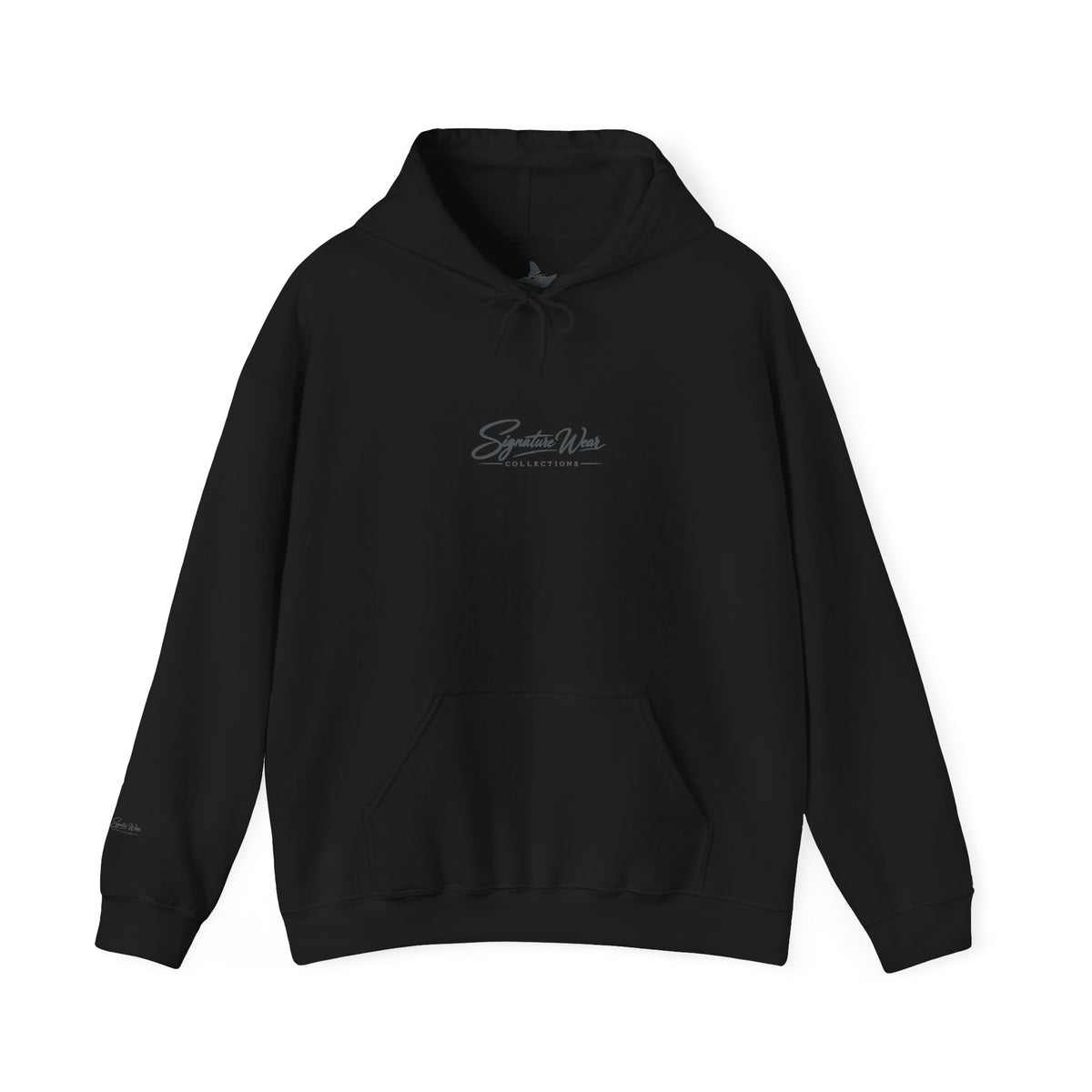 Shark Logo Hoodie — "Signature Wear" Graphic Pullover | White, Black & More
