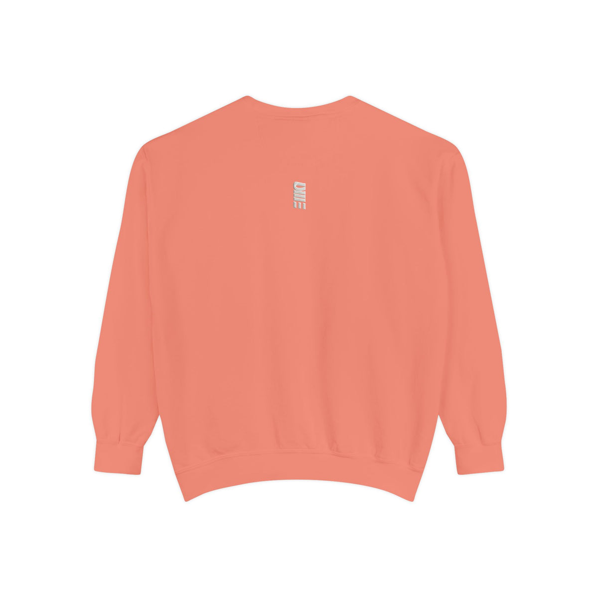 Garment-Dyed Crewneck Sweatshirt — Multi-Color Minimal Graphic