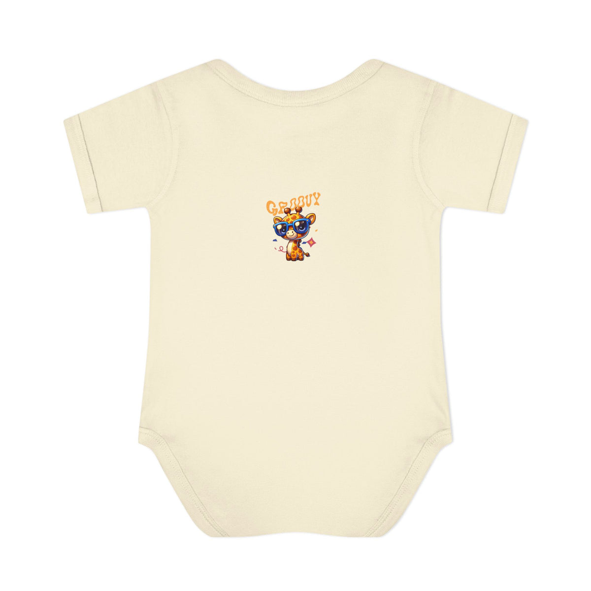 Giraffe Sunglasses Baby Bodysuit — Cute Infant Onesie