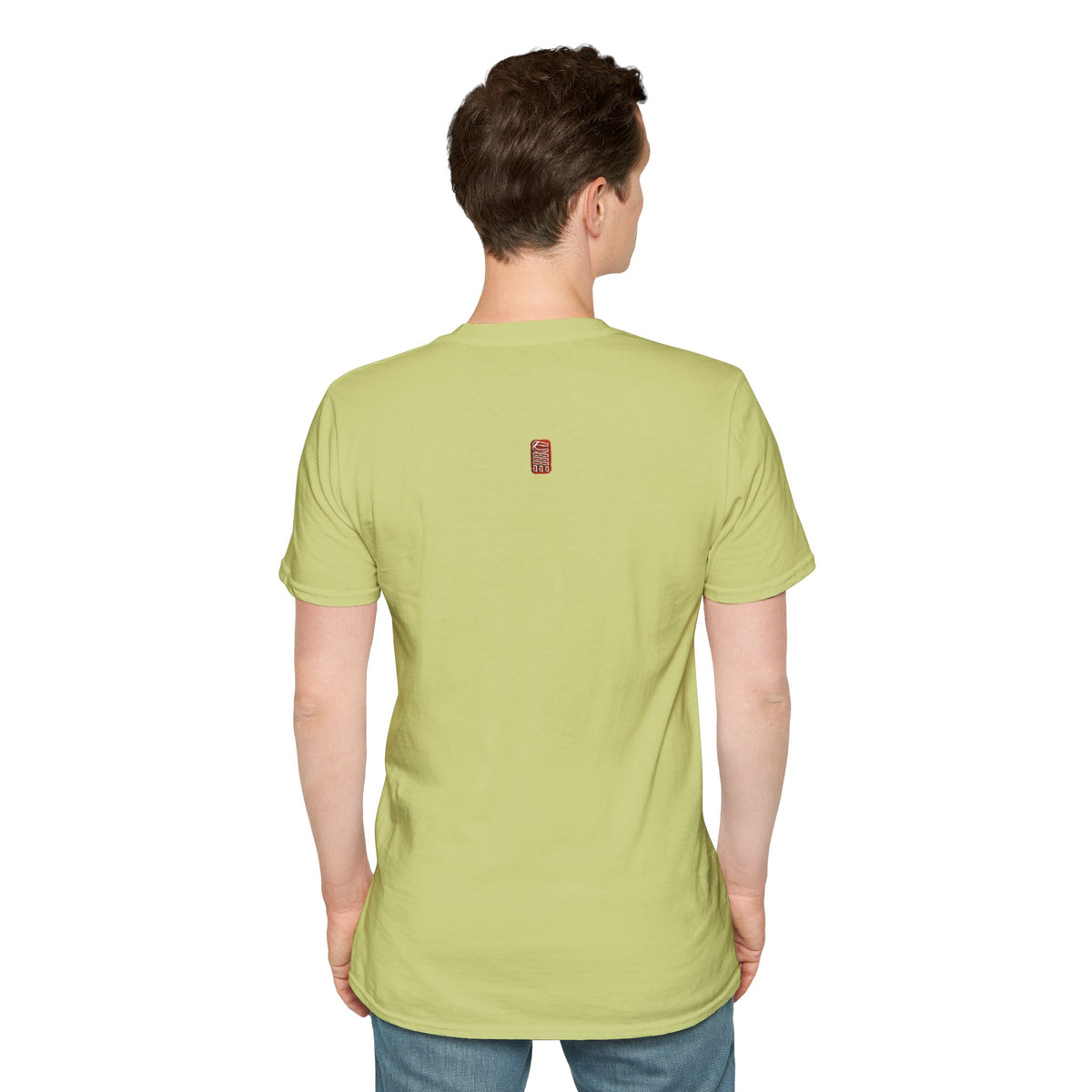 Minimalist Tiny Logo T-Shirt — Navy, White & More Base Colors