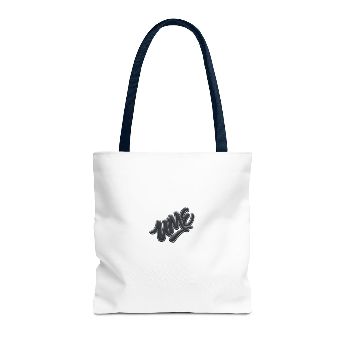 Tote Bag — White UME Black Logo Streetwear Carryall