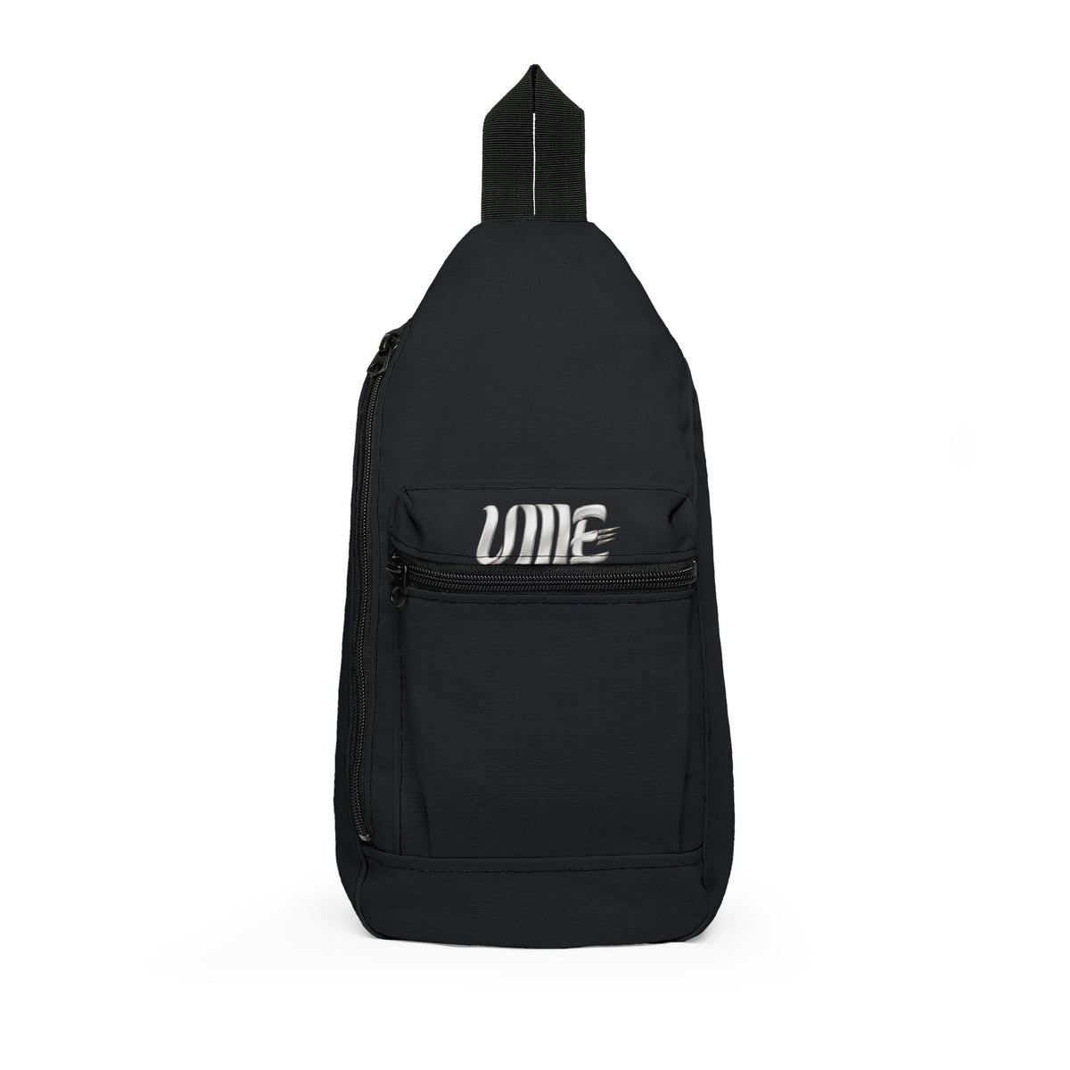 Black UME Logo Sling Bag — Urban Crossbody Pack