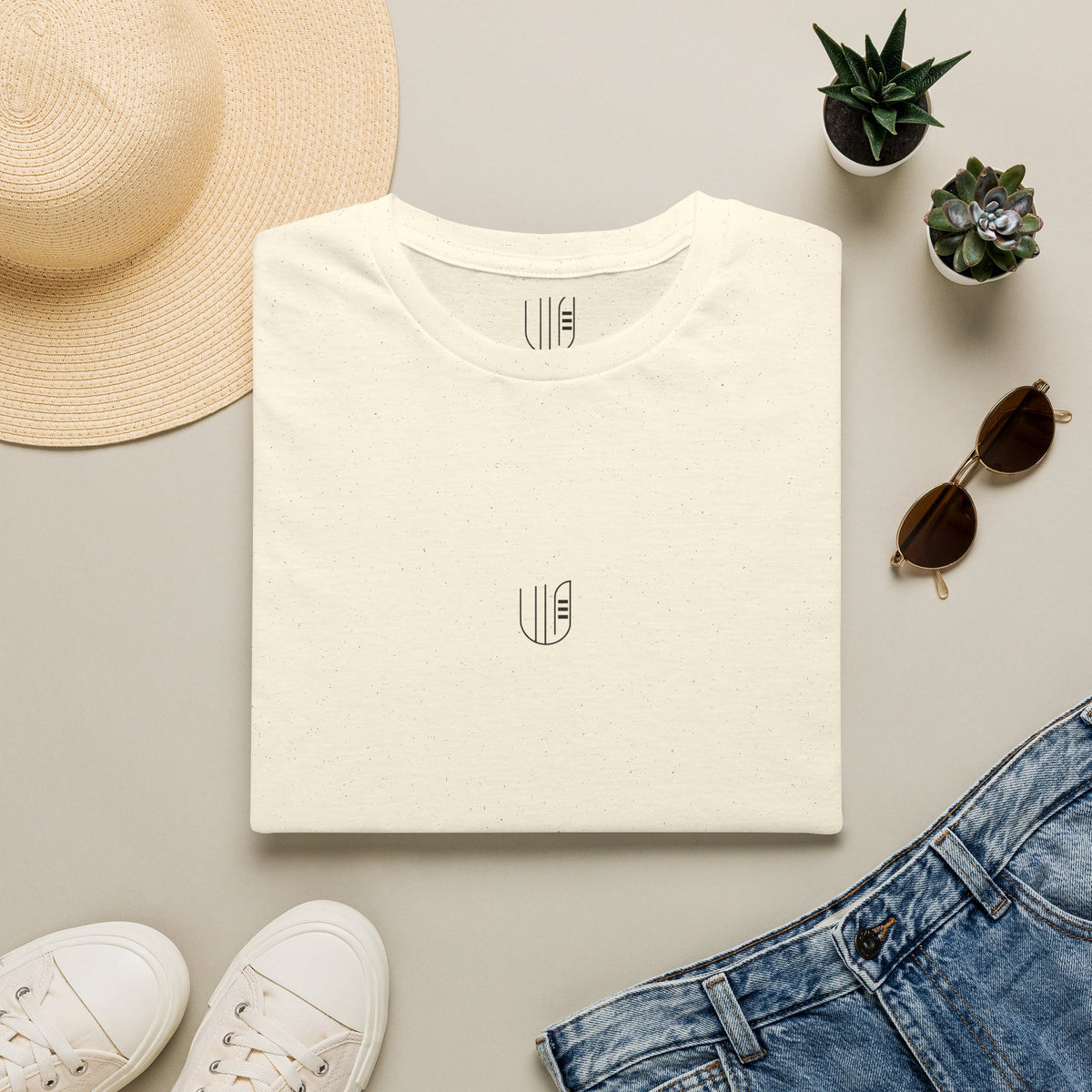 Minimal UME Graphic T-Shirt – Coral Silk & More Colors