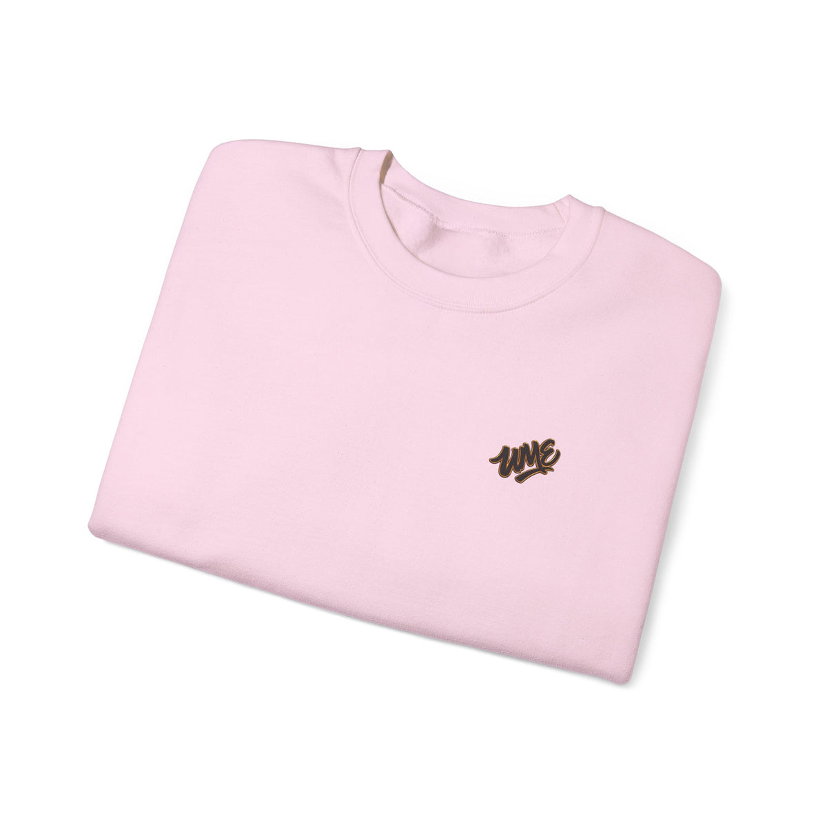 Crewneck Sweatshirt — UME Black Logo All-Over Print