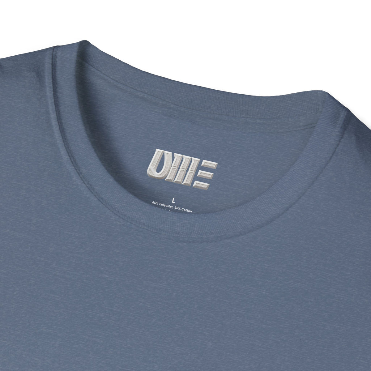 Minimalist Tiny Logo T-Shirt — Navy, White & More Base Colors