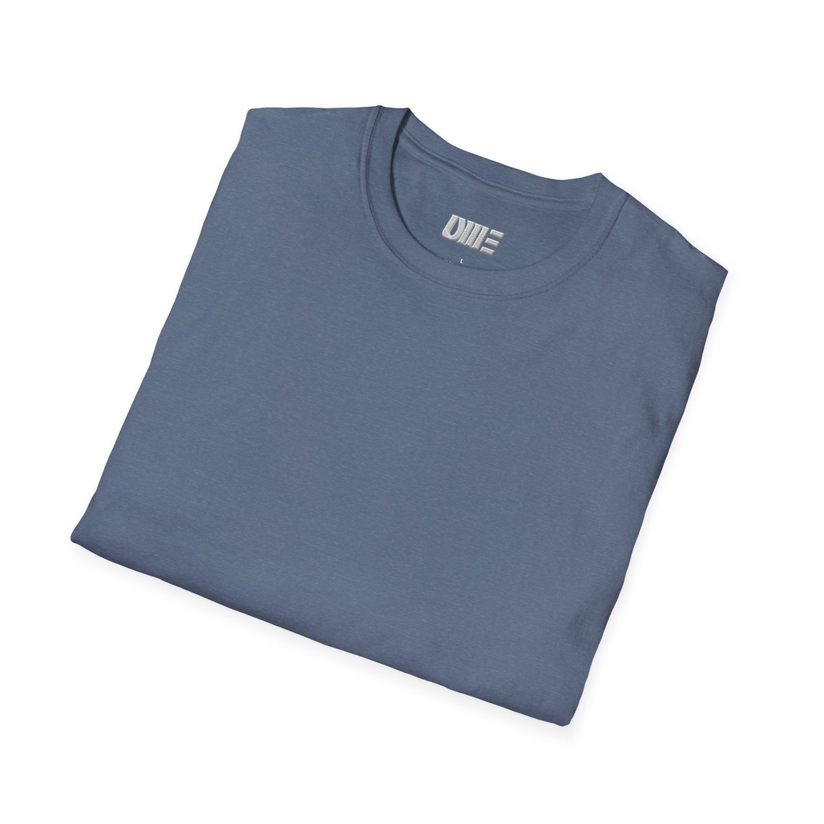 Minimalist Tiny Logo T-Shirt — Navy, White & More Base Colors