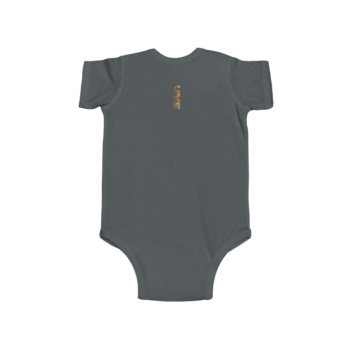 Gold UME Baby Bodysuit — Soft Cotton Infant Onesie